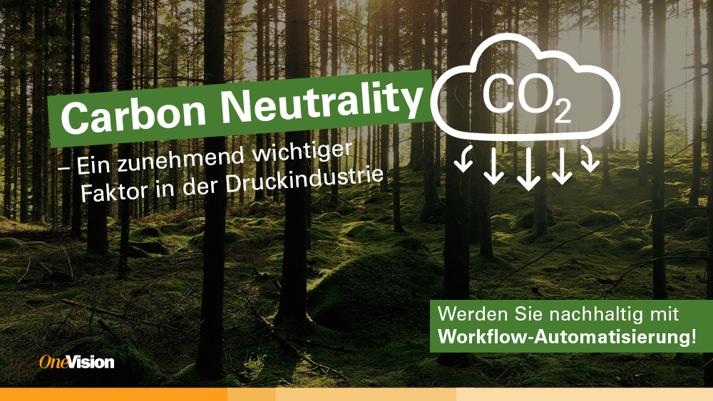 OneVision CO2 Neutralität