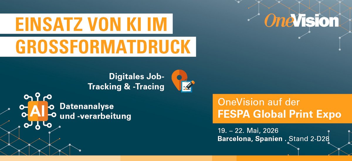 OneVision auf der FESPA